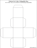 Plain cube pattern