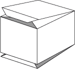 Collapsible box - close lids