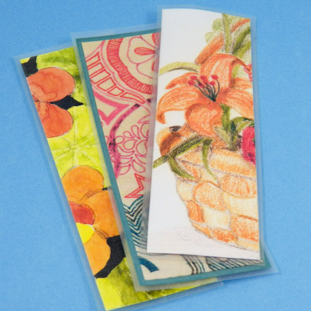 Artwork Bookmarks craft project