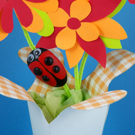 Attach love bugs to flowers and give as a gift