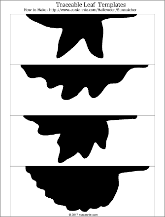 Templates for leaves