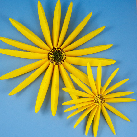 Paper Sunflowers - 10" and 6"