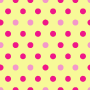 Digital paper: Pink Lemonade polka dots