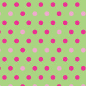 Digital paper: Pink Limeade Polka Dots