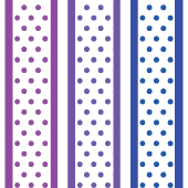 Digital paper: Cool Polka Dots Ribbons