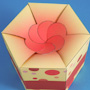 Petal-top Hexagon Box