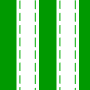 ePaper: Green stitched stripes