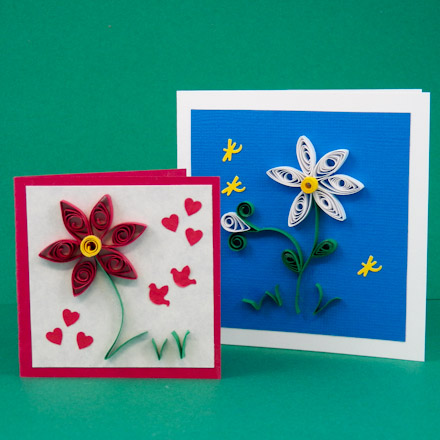 Quilling daisy