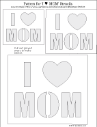 Printable pattern for MOM stencils