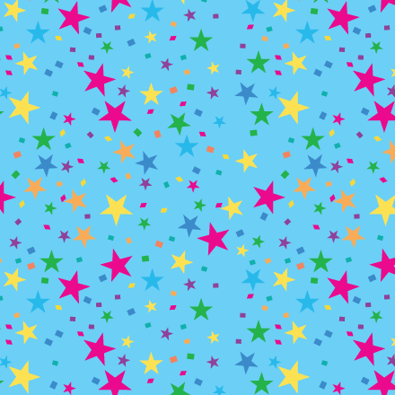 Stars and Confetti digial paper download