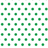 Digital paper: Christmas Green Dots - green dots on white background