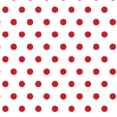 Digital paper: Christmas Red Dots - red dots on white background