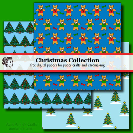 Christmas Designs digital papers