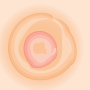 ePaper: 2" Orange Tranquil Circles