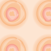 Digital paper: 1.5" Orange Tranquil Circles