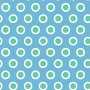 ePaper:White+ Dots on blue - white dots plus light green dots on blue background