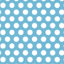 ePaper: Easter Dots - white dots on light blue background