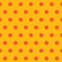 Digital paper: Orange Dots on Golden Background