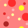 ePaper: Mixed red and yellow dots on light red