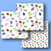 Easter jellybean digital papers