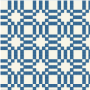 Digital paper: Latvian weaving design in blue