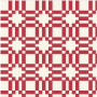 Digital paper: Latvian weaving design in red