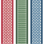 Digital paper: Latvian Designs Paper Ribbon