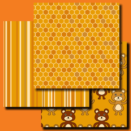 Honey and Bears ePaper set