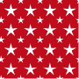 Digital paper: White stars on red