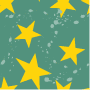 ePaper: Yellow Stars on Green ePaper