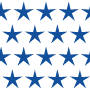 ePaper: Blue stars on white