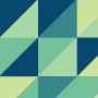ePaper: Triangles in Blue-Green