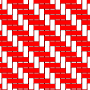 ePaper: Red and White Basketweave