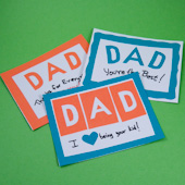 Simple Father's Day Cards