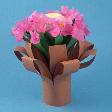 Simple Folded Bouquet