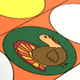 Closeup of Turkey Trot game board