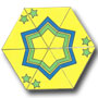 Tri-hexaflexagon