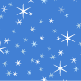 ePaper:Small snowflakes on blue