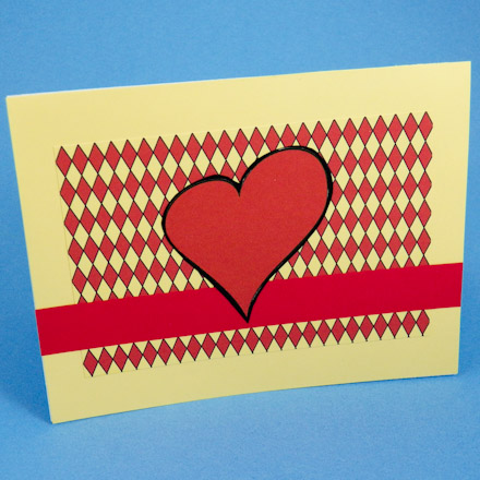 Three card set for Valentine's Day
