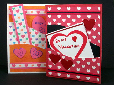Pocket cards made with heart ePapers