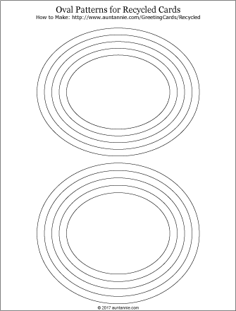 Oval-shape templates