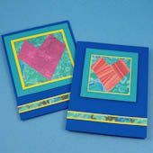 Strip Folding Heart Card