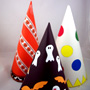 Halloween cone hats