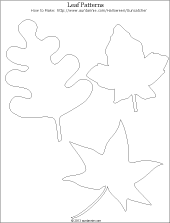 Pattern for leaves