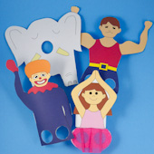 Finger Puppets - circus theme puppets