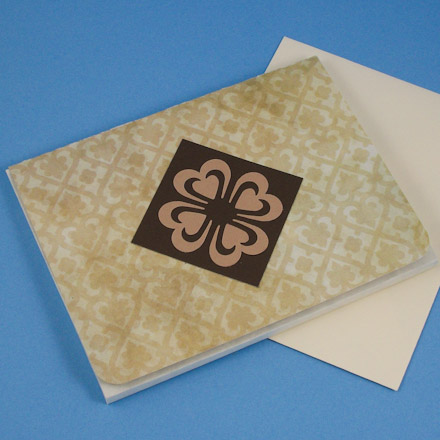 Card Case with decorative paper cover