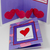 Click to see Valentine with a Heart Chain Pop-Up craft